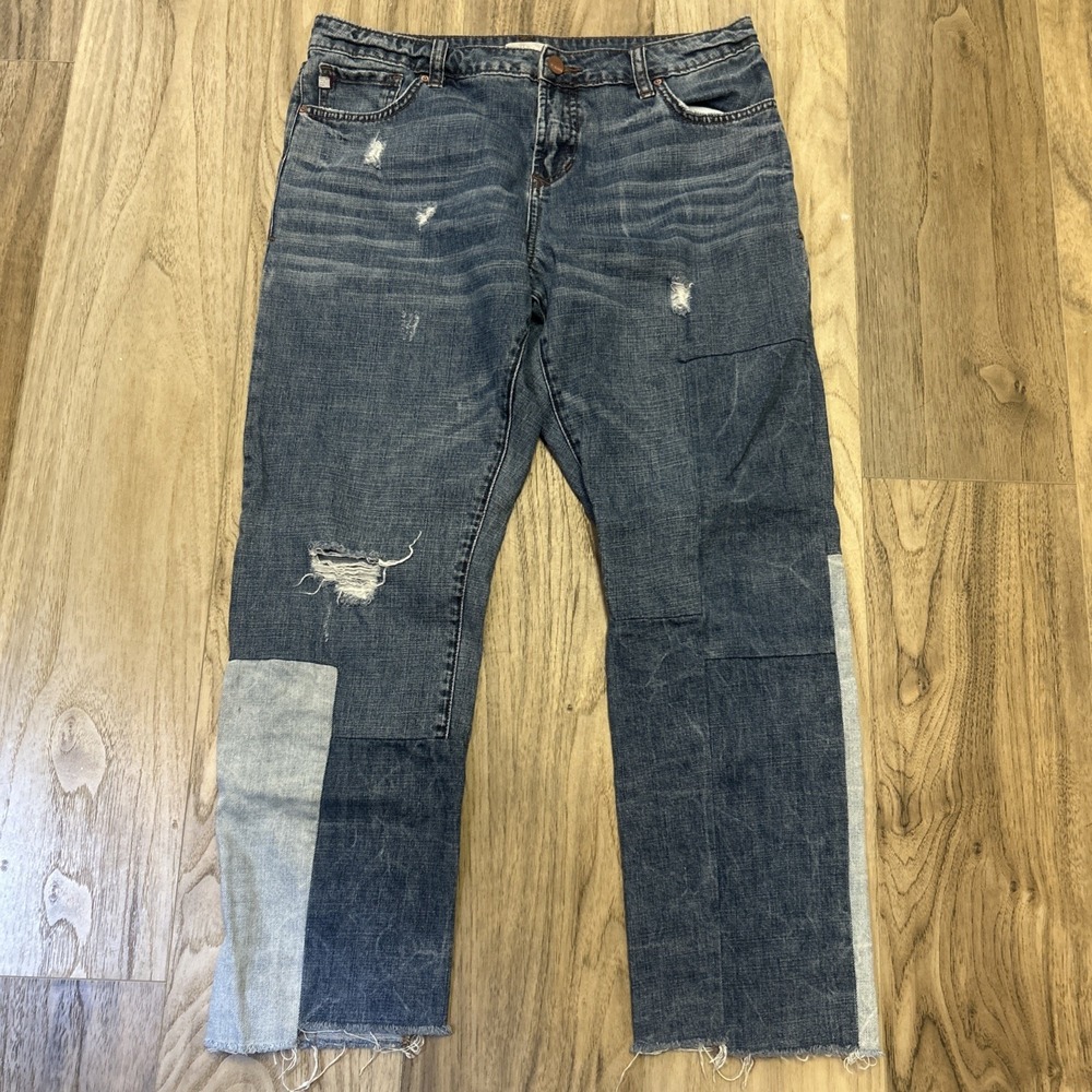 Dear John‎ patchwork denim sz 29 32X26"